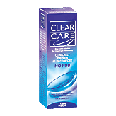 Clear Care Triple Action Cleaning cleaning & disinfecting solution, 3% hydrogen peroxide Left Picture